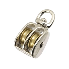 25mm Double Swivel Pulley