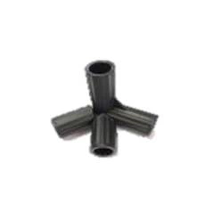 4-Way T-Section Flexi Corner Black