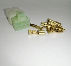 4-Way Male and Female Plug with loose Lugs