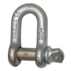 Alloy Tested D-Shackle with Screw Pin 16 (2T)