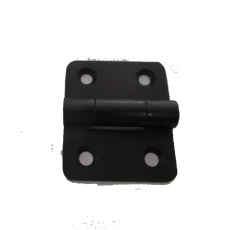 Aluminium Black 4-Hole Hinge 50 x 59