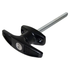 Canopy T-Lock Black: Threaded