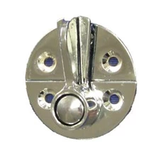 Chrome Swivel Catch & Plate