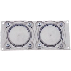 Flat Double License Disc Holder