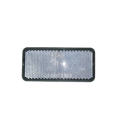 Large Reflector 65 x 35mm Clear