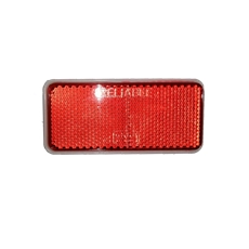 Large Reflector 65 x 35mm Red