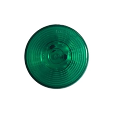 LED Round Marker Light - Green