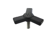 M12 Grip Screw -Star knob Black
