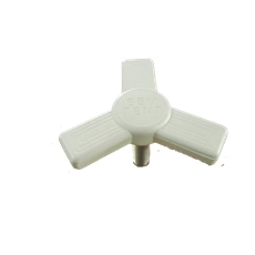 M8 Grip Screw -Star knob White