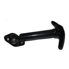 Metal Black Bonnet Catch