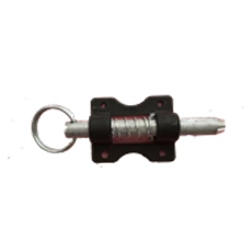 Plastic Small Spring Bolt 43 x 53 x 10mm Pin