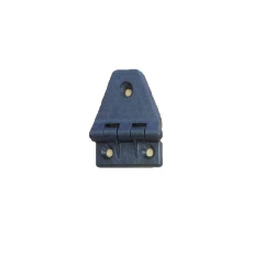 Plastic Glass 3-Hole Hinge