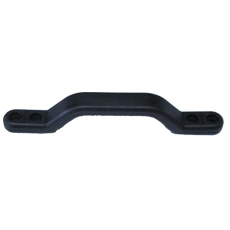 Plastic Grab Handle - 220mm - 4 Hole Black