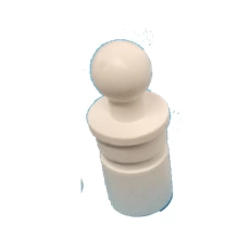 Pole End - Ball Ends 22mm White