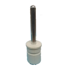 Pole End Spigot Aluminium Long Pin 25mm