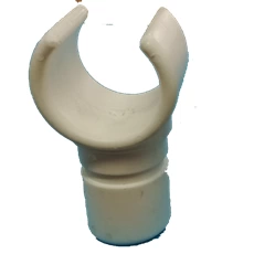 Pole End - Pole Clip White 25mm