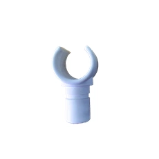 Pole End - Pole Clip White 22mm