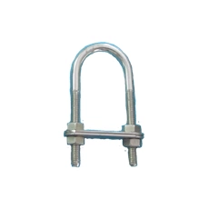 S/Steel U-Bolt and Mooring Eye M4 x 42 x 100mm Long