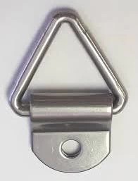 S/Steel Pull Ring Triangle Fishplate 25mm