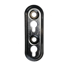 S/Steel Pool Double Oval Plate