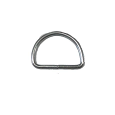 S/Steel D-Ring 50x3