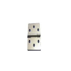 S/Steel But Hinge 6-Hole 40 x 43