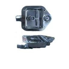 S/Steel Recessed Lock- Flat - Drop T 120x122mm