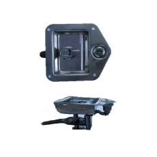 S/Steel Recessed Adjustable Lock - Drop T 121x124mm