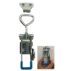 Self Locking Large Adjustable Over Throw Catch