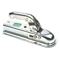 Silver Trailer Coupler 750kg