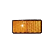 Small Reflector 90 x 40mm Amber