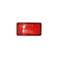 Small Reflector 90 x 40mm Red