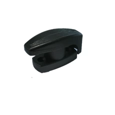 Swivelling Door Catch Black