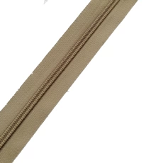 Zip Chain YKK no5 Beige
